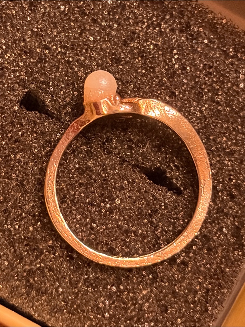 Women’s Gold Pearl Ring 1.27 Grams